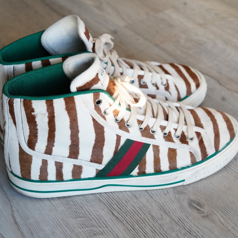 Gucci Tennis high top sneakers